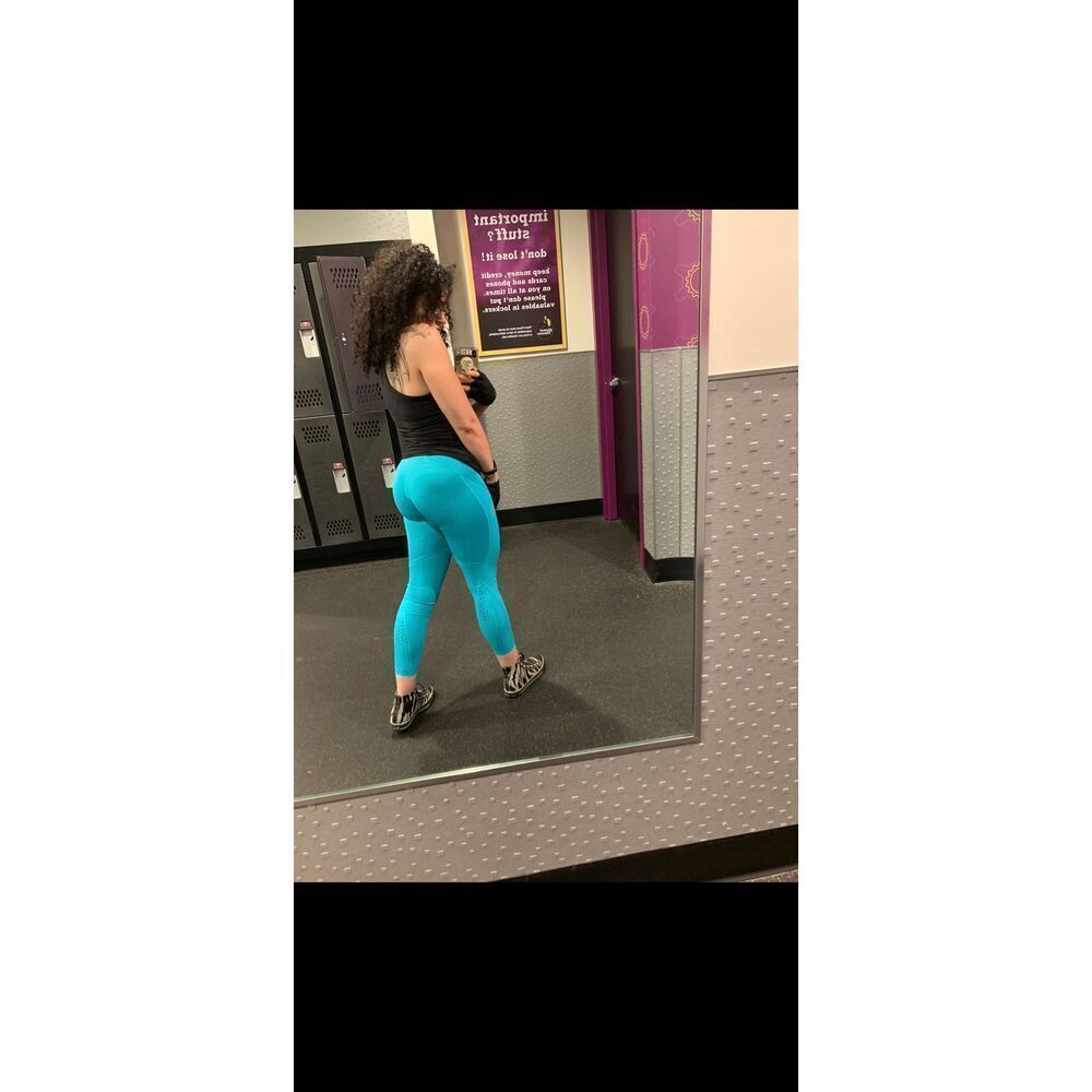 Adidas climachill blue leggings workout size S - Picture 3 of 7